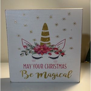 Unicorn Christmas Decoration!